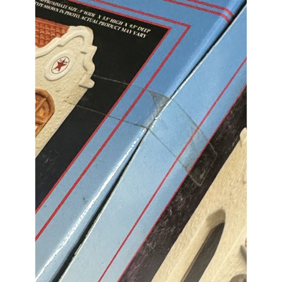 Unopened 1996 Limited Edition Porcelain Oaklawn Filling Station Texaco Town VTG - Picture 3 of 7